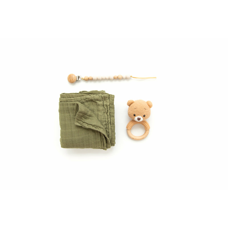 Bear Crochet Baby Rattle. Crochet Baby Rattle. Teddy bear baby rattle. Teddy bear baby doll. Stuffed animal bear. 